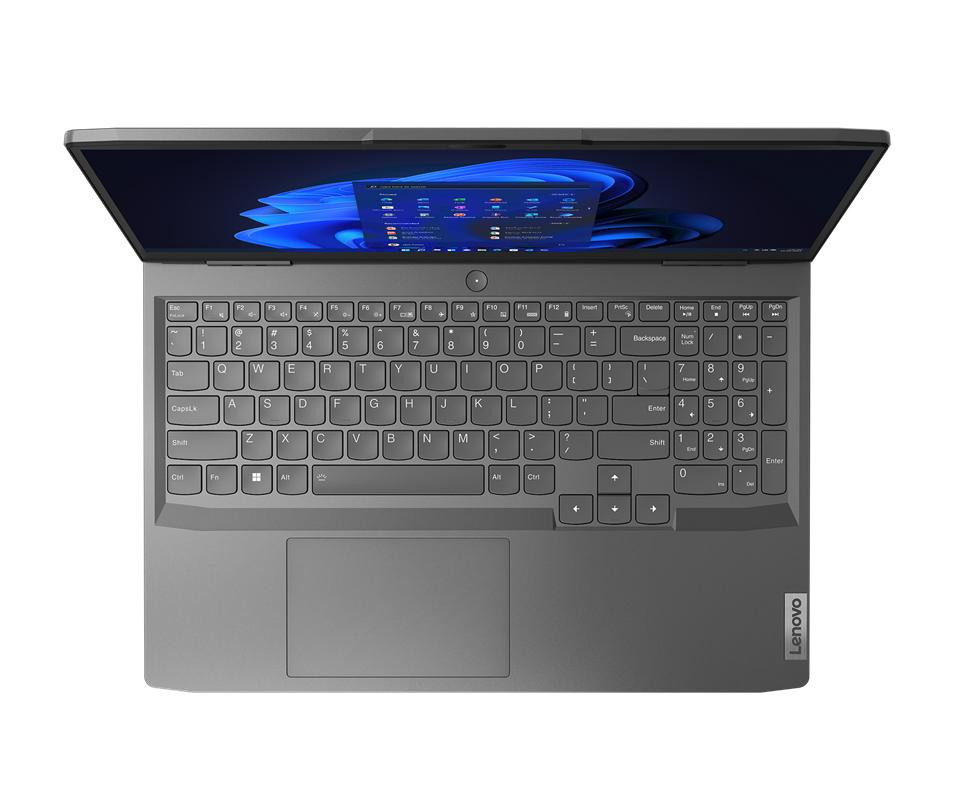 Lenovo LOQ 15ARP9 Ryzen 5 7235HS 15.6" FHD IPS 300nits AG 144Hz 16GB DDR5 4800 SSD512 GeForce RTX 3050 6GB Win11 Luna Grey - zdjęcie 5