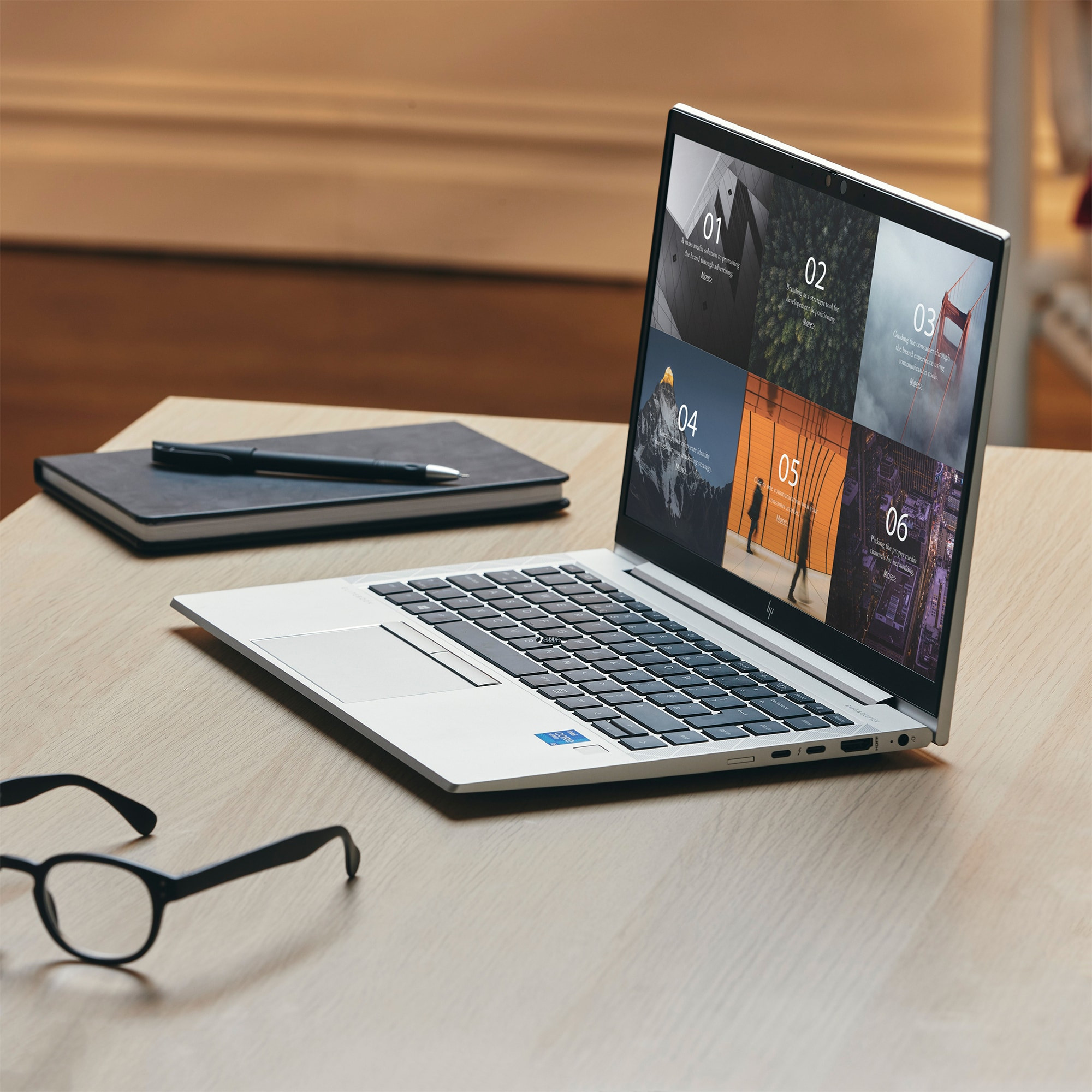 HP EliteBook 840 G8 i5-1135G7 14”FHD Privacy AG 1000nit IPS 16GB SSD512 IrisXe 2xTB4 BLK SC ALU 53Wh W11Pro 3Y OnSite - zdjęcie 1