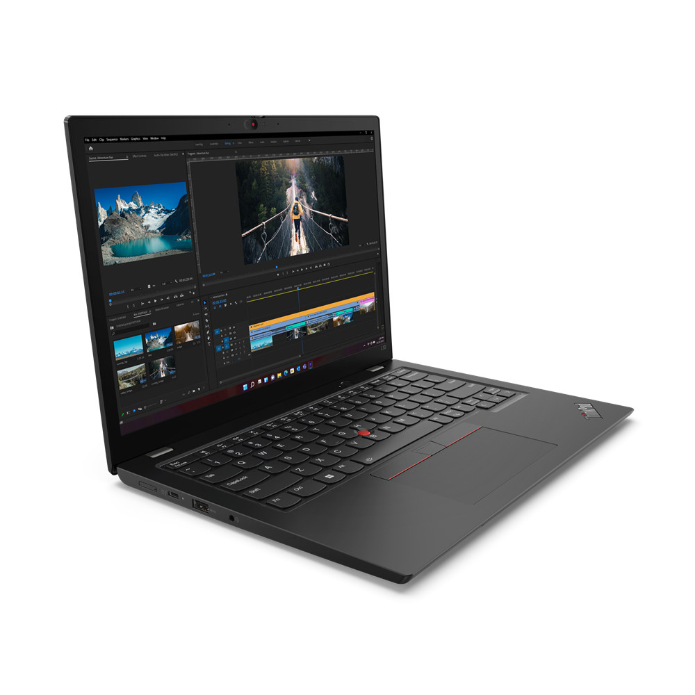 Lenovo ThinkPad L13 G4 i5-1335U 13.3" WUXGA IPS 300nits AG 8GB LPDDR5-4800 SSD512 Intel Iris Xe Graphics W11Pro Thunder Black - zdjęcie 2