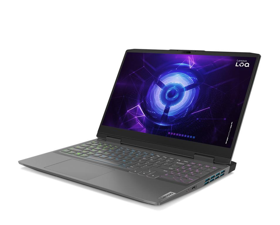 Lenovo LOQ 15ARP9 Ryzen 7 7435HS 15.6"FHD IPS 300nits AG 144Hz 16GB DDR5 4800 SSD512 GeForce RTX 4070 8GB NoOS Luna Grey - zdjęcie 1