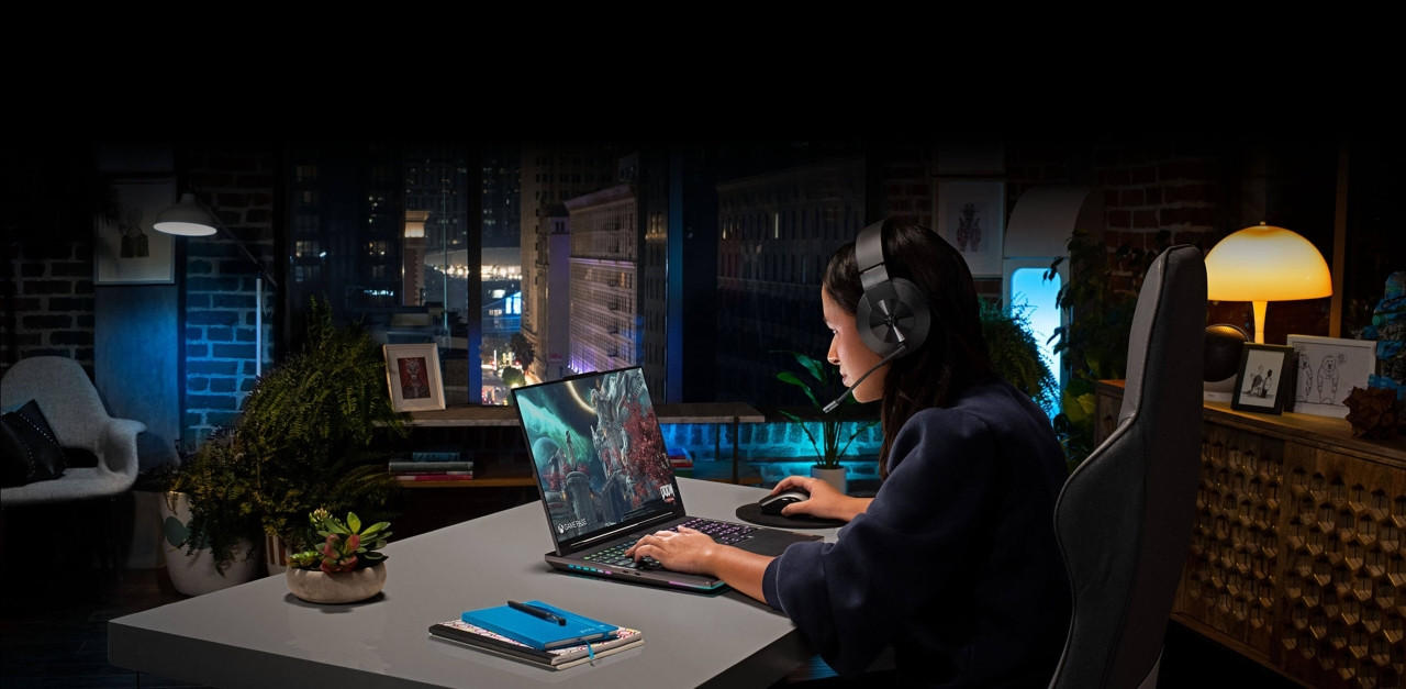 Lenovo Legion 5 15ITH6H i7-11800H 15.6" FHD IPS 300nits AG 165Hz 16GB DDR4 3200 SSD512 NVMe GeForce RTX 3060 6GB LAN NoOS Phantom Blue/Shadow Black - zdjęcie 3