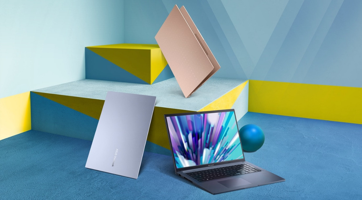 ASUS Vivobook 17 X1704ZA-AU066W i5-1235U 17,3"FHD 250nits Non Glare 8GB SSD512 Intel Iris Xe Graphics G7 Win11 Silver 2Y - zdjęcie 1
