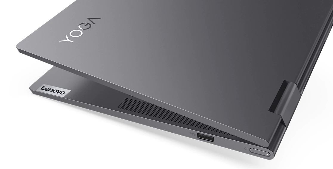 Lenovo Yoga 7 14ACN6 Ryzen 5 5600U 14" FHD IPS 300nits Glossy 8GB LPDDR4x 4266 SSD512 AMD Radeon Graphics WLAN+BT Win11 Slate Grey - zdjęcie 5