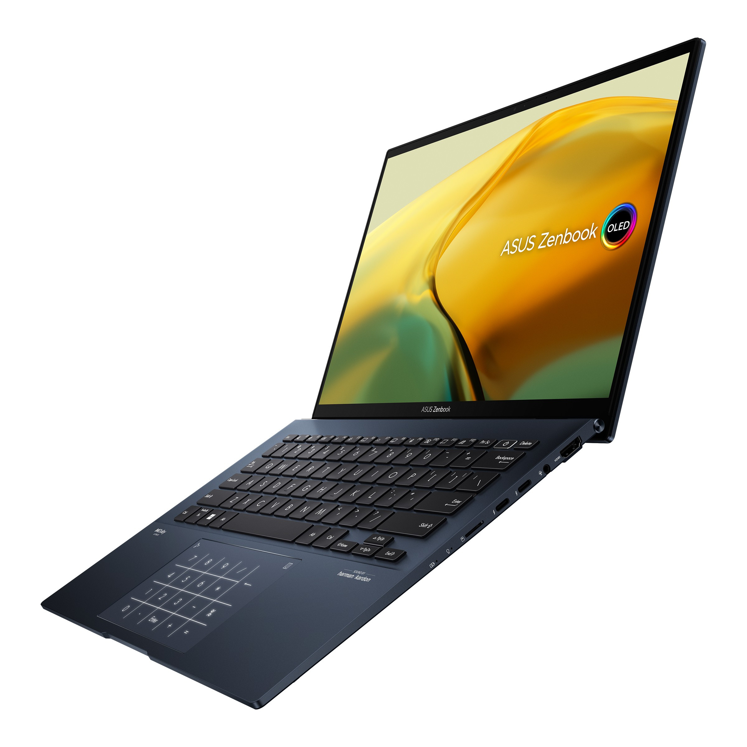 ASUS Zenbook 14 OLED UX3402VA-KN593X i7-13700H 14.0" 2.8K 90Hz 400nits Glossy 16GB LPDDR5 SSD1TB Intel Iris Xe Graphics WLAN+BT Cam1080p Backlit Keyboard 75WHrs Win 11 Pro Ponder Blue - zdjęcie 1