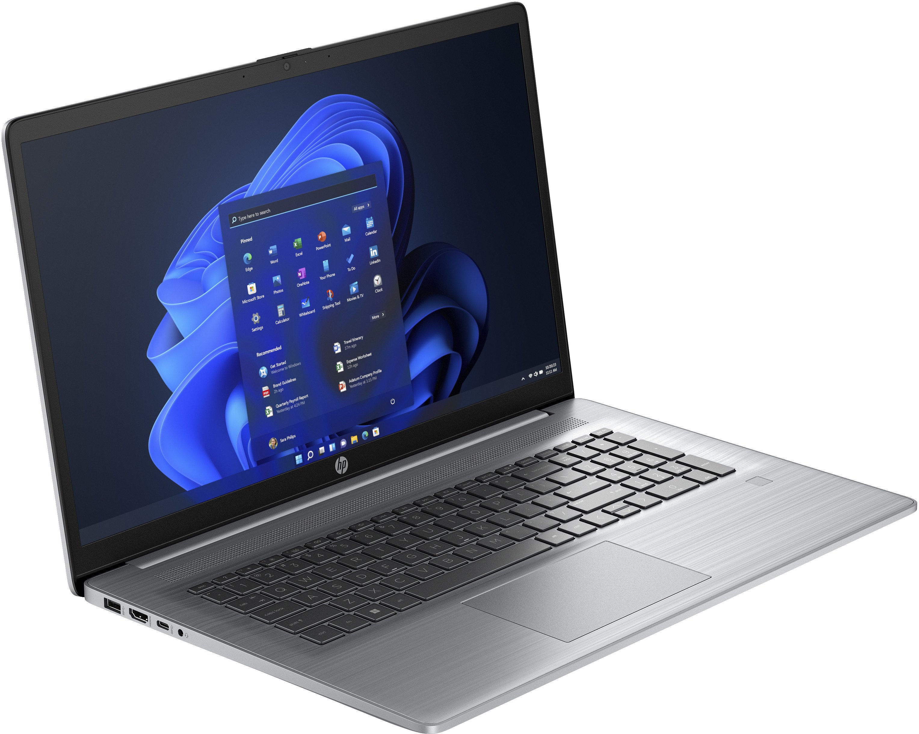 HP ProBook 470 G10 i5-1335U 17.3"FHD 300nits AG 16GB DDR4 SSD512 Geforce MX550_2GB W11Pro 3Y OnSite - zdjęcie 2
