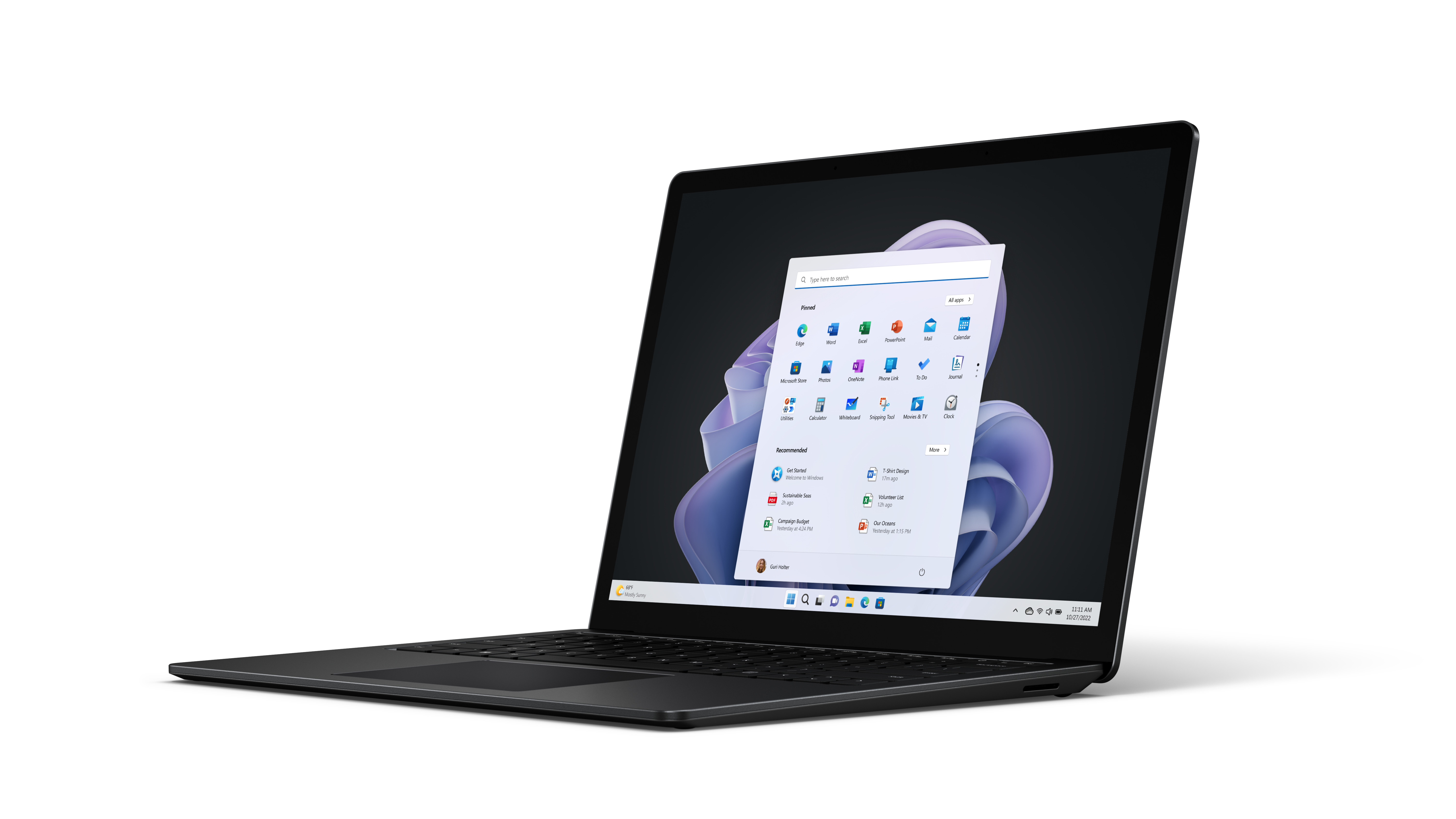 Microsoft Surface Laptop 5 i5-1245U 13.5"Touch (2256 x 1504) 400nits 16GB LPDDR5X SSD256 Iris Xe Graphics W11Pro Platinium 2Y - zdjęcie 2