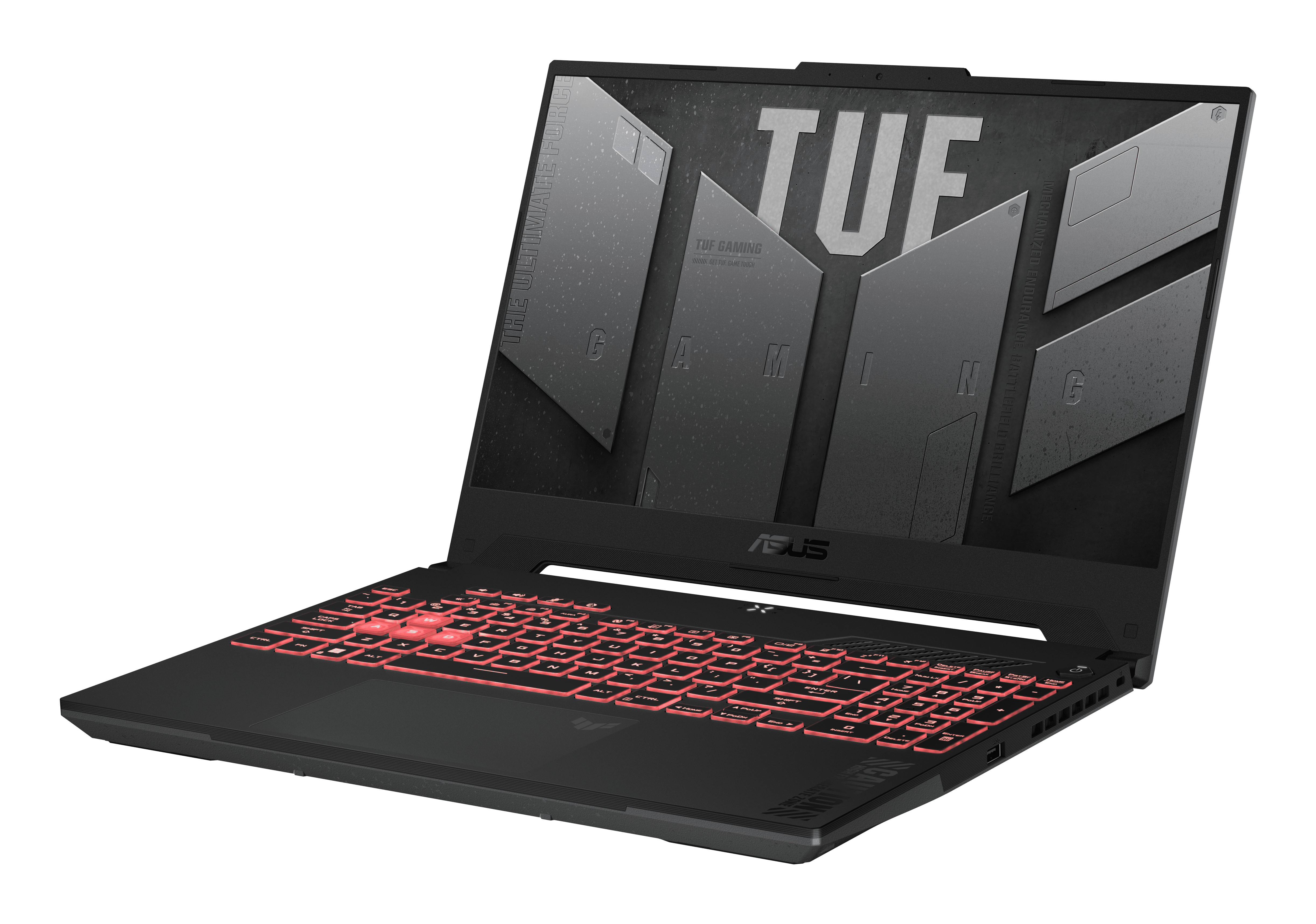 ASUS TUF Gaming A15 FA507NVR-LP017W Ryzen 7 7435HS 15.6"FHD 144Hz Value IPS-level 250nits AG 16GB DDR5 SSD512 GeForce RTX 4060 8GB WLAN+BT LAN Cam720p 90WHrs Win11 Mecha Gray - zdjęcie 3